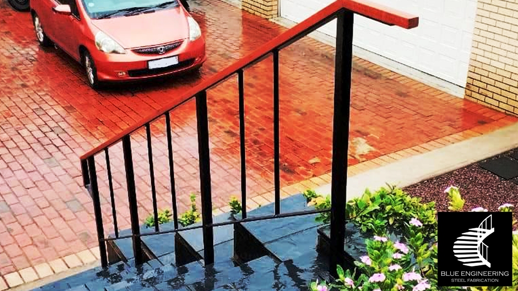 Railings for outdoors stairs. Johannesburg, Pretoria, Durban, Gauteng, KwaZulu Natal