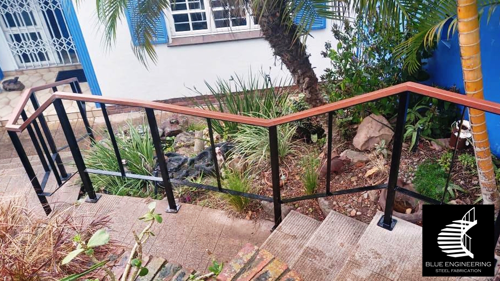Outdoor Steps Railings. Johannesburg, Pretoria, Durban, Gauteng, KwaZulu Natal