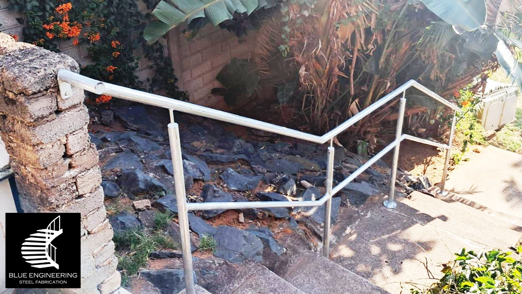 Railings for outdoors stairs. Johannesburg, Pretoria, Durban, Gauteng, KwaZulu Natal
